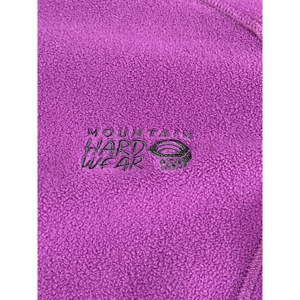 Mountain Hardwear Womens Purple Full Zip Fleece Jacket OL0051 Size Medium - Picture 7 of 11
